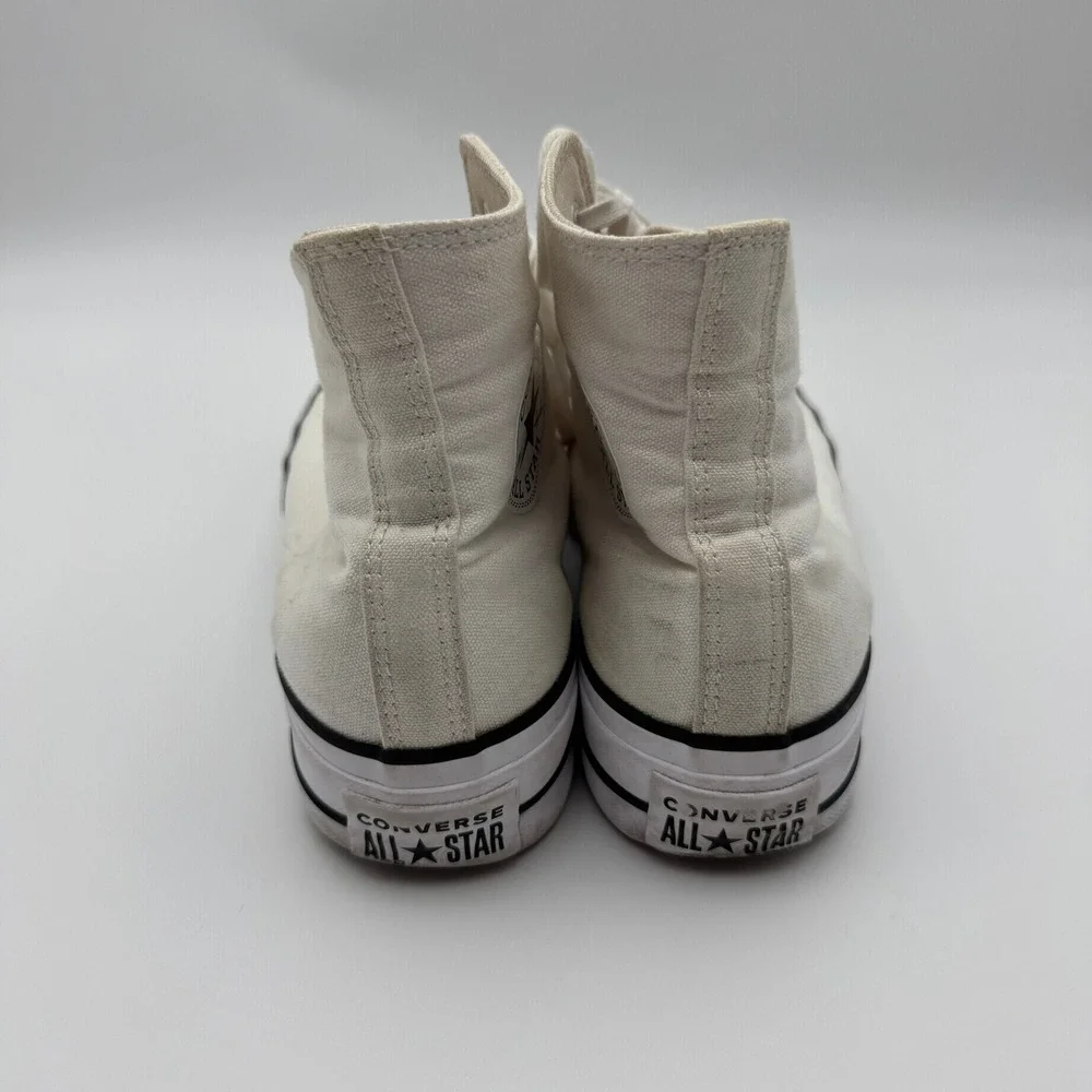Converse Chuck Taylor All Star Lift Platform High Top White Sneaker 560846F 8.5W